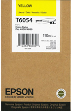 Original Epson Yellow Ink Cartridge C13T605400 T6054 110ml - Free UK Delivery