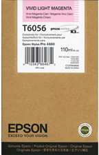 Original Epson Light Magenta Ink Cartridge C13T605600 T6056 110ml - Free UK Delivery