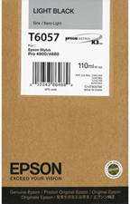 Original Epson Light Black Ink Cartridge C13T605700 T6057 110ml - Free UK Delivery