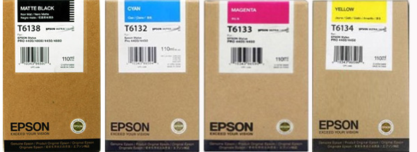 Original Epson Complete Set Ink Cartridges 110ml T6132-T6138 - Free UK Delivery