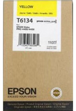 Original Epson Yellow Ink Cartridge C13T613400 T6134 110ml - Free UK Delivery