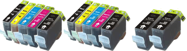 12x Canon Compatible Ink Multipack Cartridges PGI550PGBKXL - CLI551YXL SELECT YOUR OWN COLOURS - Free UK Delivery