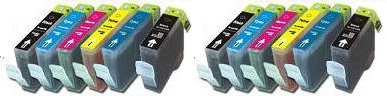 12x Canon Compatible Ink Multipack Cartridges PGI580XXL - CLI581XXL SELECT YOUR OWN COLOURS - Free UK Delivery