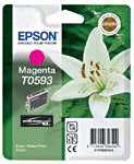 Epson Original T0593 Magenta Ink Cartridge - Free UK Delivery