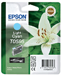 Epson Original T0595 Light Cyan Ink Cartridge - Free UK Delivery