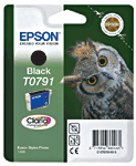 Epson Original T0791 Black Ink Cartridge - Free UK Delivery