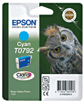 Epson Original T0792 Cyan Ink Cartridge - Free UK Delivery