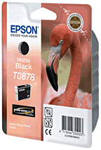 Original Epson Matte Black Ink Cartridge T0878 - Free UK Delivery