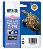 Epson Original T1576 Light Magenta Ink Cartridge - Free UK Delivery