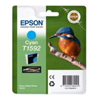 Original Epson Cyan Ink Cartridge T1592 - Free UK Delivery