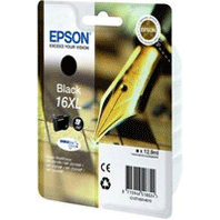 Epson Original T1631 (16Xl) Black Ink Cartridge - Free UK Delivery