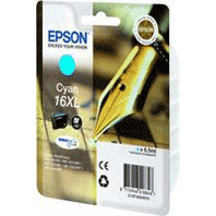Epson Original T1632 (16Xl) Cyan Ink Cartridge for [Printerlong] - Free UK Delivery
