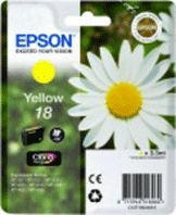Epson Original T1804 Yellow Ink Cartridge (18 Daisy) for [Printerlong] - Free UK Delivery
