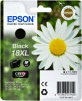 Epson Original T1811 Black Ink Cartridge (18Xl Daisy) - Free UK Delivery