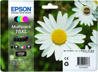 Epson Original T1816 (18Xl Daisy) 4 Ink Cartridge Multipack for [Printerlong] - Free UK Delivery