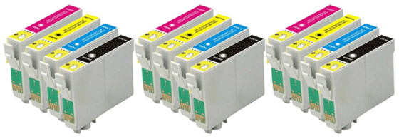 12x Epson Compatible Ink Multipack Cartridges T02W1 - T02W4 SELECT YOUR OWN COLOURS - Free UK Delivery