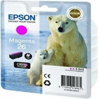 Epson Original T2613 Magenta Ink Cartridge (26) for [Printerlong] - Free UK Delivery