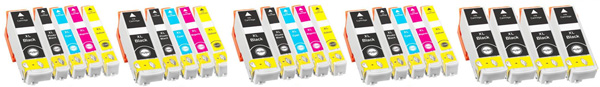 24x Epson Compatible Ink Multipack Cartridges T2621 - T2631 SELECT YOUR OWN COLOURS - Free UK Delivery
