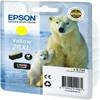 Epson Original T2634 Yellow Ink Cartridge (26Xl) for [Printerlong] - Free UK Delivery