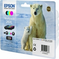 Epson Original T2636 (26Xl) 4 Ink Cartridge Multipack for [Printerlong] - Free UK Delivery