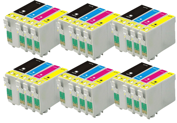 24x Epson Compatible Ink Multipack Cartridges T3591XL - T3594XL SELECT YOUR OWN COLOURS - Free UK Delivery