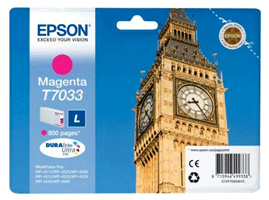 Epson Original T7033 Magenta Ink Cartridge - Free UK Delivery