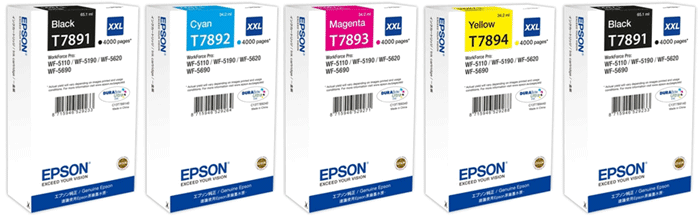 Epson Original (T79Xxl) 4 Ink Cartridge Multipack With Extra Black for [Printerlong] - Free UK Delivery