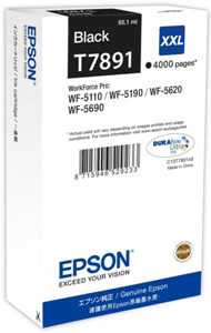 Epson Original T7891 (T79Xxl) Black Ink Cartridge - Free UK Delivery