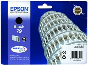 Epson Original T7911 (T79) Black Ink Cartridge for [Printerlong] - Free UK Delivery
