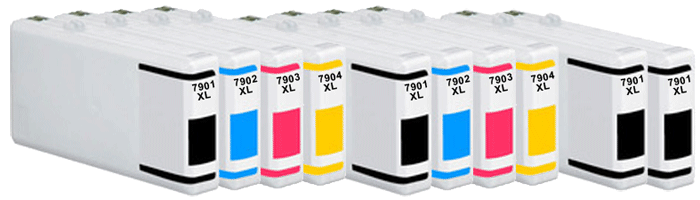 10x Epson Compatible Ink Multipack Cartridges T7901XL - T7904XL SELECT YOUR OWN COLOURS - Free UK Delivery