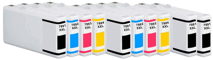 10x Epson Compatible Ink Multipack Cartridges T7891XXL - T7894XXL SELECT YOUR OWN COLOURS - Free UK Delivery