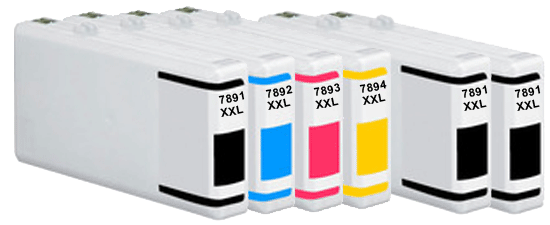 6x Epson Compatible Ink Multipack Cartridges T7891XXL - T7894XXL SELECT YOUR OWN COLOURS - Free UK Delivery
