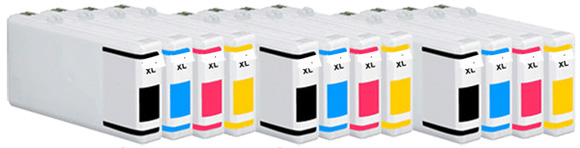 12x Epson Compatible Ink Multipack Cartridges T9081XL - T9084XL SELECT YOUR OWN COLOURS - Free UK Delivery