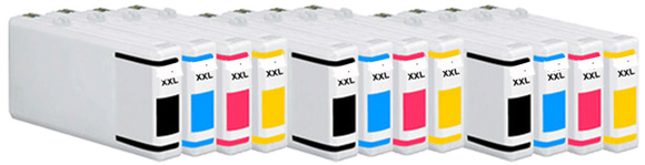 12x Epson Compatible Ink Multipack Cartridges T9071XXL - T9074XXL SELECT YOUR OWN COLOURS - Free UK Delivery