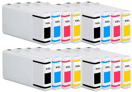 16x Epson Compatible Ink Multipack Cartridges T9071XXL - T9074XXL SELECT YOUR OWN COLOURS - Free UK Delivery