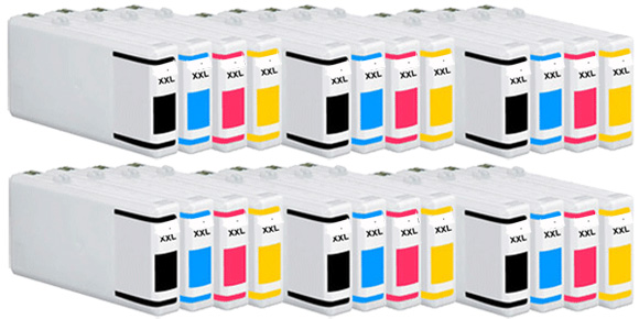 24x Epson Compatible Ink Multipack Cartridges T9071XXL - T9074XXL SELECT YOUR OWN COLOURS - Free UK Delivery