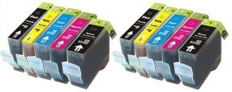10x Canon Compatible Ink Multipack Cartridges PGI7BK - PGI9Y SELECT YOUR OWN COLOURS - Free UK Delivery