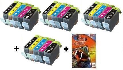 20x Canon Compatible Ink Multipack Cartridges PGI550PGBKXL - CLI551YXL SELECT YOUR OWN COLOURS - Free UK Delivery
