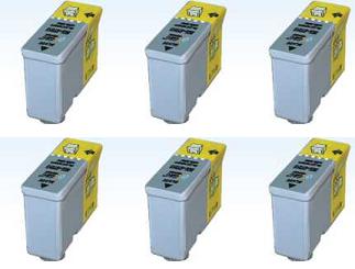 6x Epson Compatible Ink Multipack Cartridges T050 - Free UK Delivery