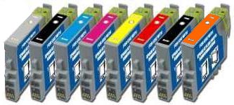 8x Epson Compatible Ink Multipack Cartridges T870 - T879 SELECT YOUR OWN COLOURS - Free UK Delivery