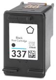 HP No 337 Black Pigmented Ink Cartridge C9364 17ml Remanufactured - Free UK Delivery