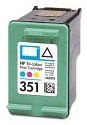 HP No 351 Colour Ink Cartridge 9ml Cb337Ee Remanufactured - Free UK Delivery
