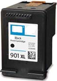 HP No 901Xl Extra Filled High Capacity Black Ink Cartridge 20ml Cc654Ae Remanufactured SELECT YOUR OWN COLOURS - Free UK Delivery