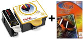2x Kodak Compatible Ink Multipack Cartridges KD-30B - Free UK Delivery