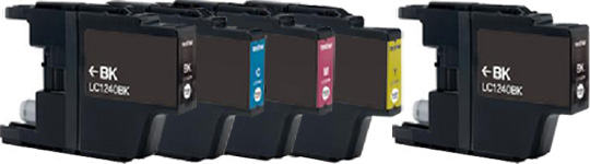 5x Brother Compatible Ink Multipack Cartridges LC1240 SELECT YOUR OWN COLOURS – Free UK Delivery