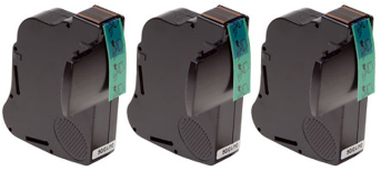 Np01 Triple Pack Compatible Neopost Ij25 Red Ink Cartridges 2500 Page Yield. - Free UK Delivery
