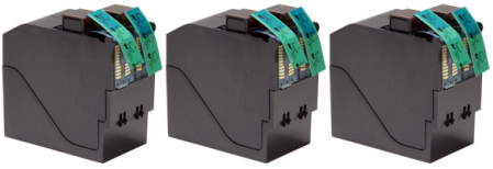 Np02 Triple Pack Compatible Neopost Ij30 Red Ink Cartridges 12000 Page Yield. - Free UK Delivery