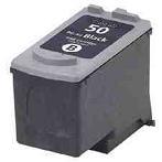 Canon Pg-50 Black 24ml Ink Cartridge High Capacity Remanufactured - Free UK Delivery