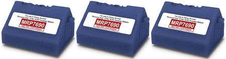 769-0 Triple Pack Compatible Pitney Bowes 769-0 Red Ink Cartridges 2000 Page Yield. - Free UK Delivery