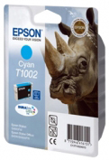 Original Epson Cyan Ink Cartridge 11.1ml T1002 - Free UK Delivery